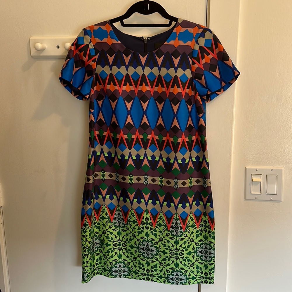 J. Crew | Silk Patterned Dress